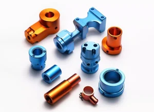 Aluminum Parts 5 Rapid prototyping of custom anodized automated mechanical equipment parts