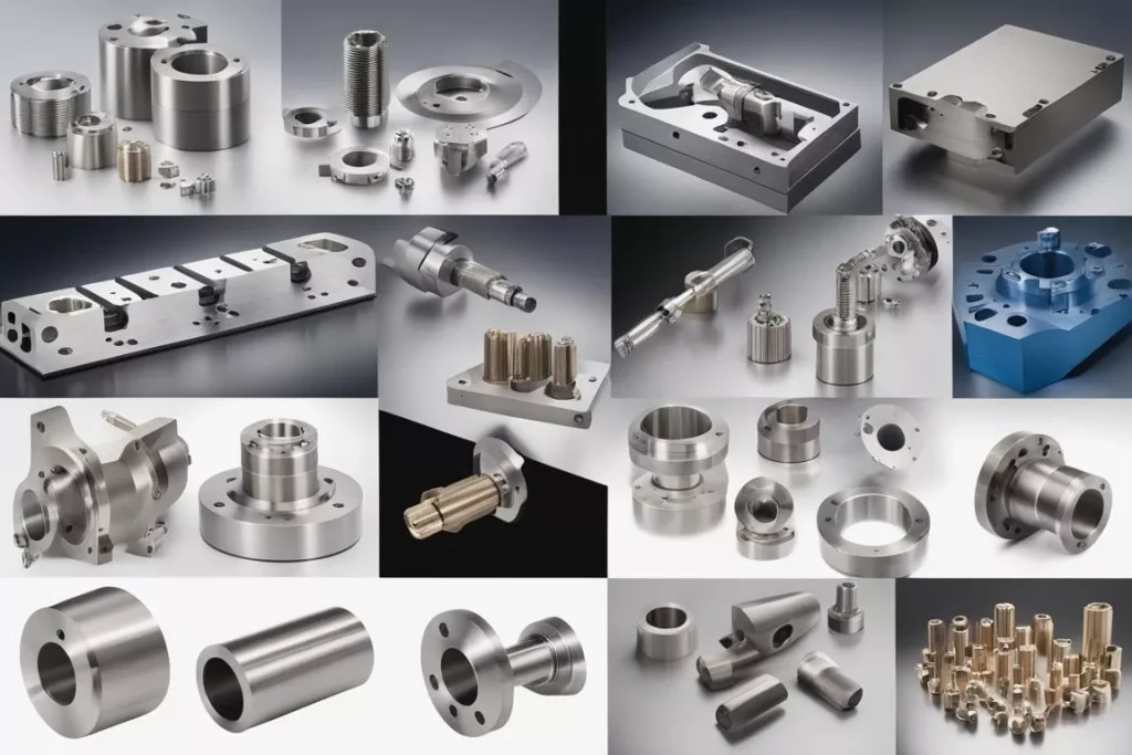 CNC machining of various types of precision mechanical parts manufacturing