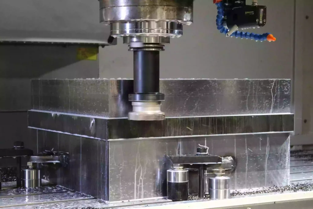 CNC machining of large and complex industrial equipment parts