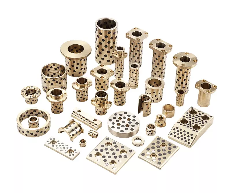 self lubricating bronze bushings graphite